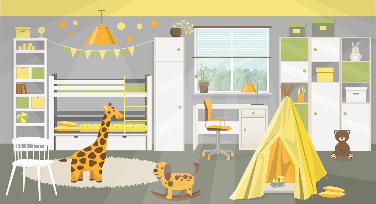 Wanneer is een twijfelaar handig in een kinderkamer?